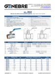 Ball valve lever handle Ref:3022