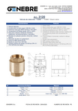 "York" Check valve Ref:3120