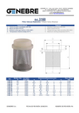 Filter check valve Ref:3160